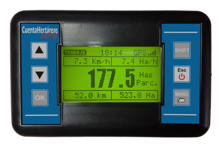 Cuenta Hectáreas con Receptor GPS Incorporado
